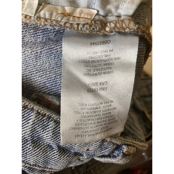 BDG Two tone "Patchwork" Style High Waist Jeans Urban Outfitters Size 25 - Picture 9 of 10